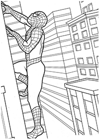 Desenhos do Homem-Aranha para colorir – Página de colorir 31