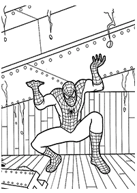 Desenhos do Homem-Aranha para colorir – Página de colorir 44