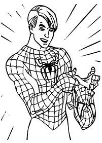 Desenhos do Homem-Aranha para colorir – Página de colorir 48