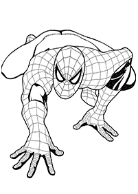 Desenhos do Homem-Aranha para colorir – Página de colorir 58