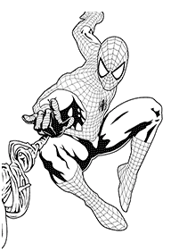 Desenhos do Homem-Aranha para colorir – Página de colorir 60