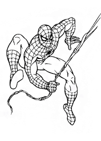 Desenhos do Homem-Aranha para colorir – Página de colorir 63