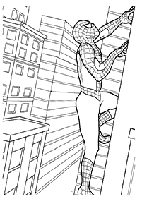 Desenhos do Homem-Aranha para colorir – Página de colorir 64