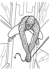 Desenhos do Homem-Aranha para colorir – Página de colorir 82