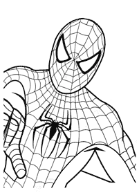 Desenhos do Homem-Aranha para colorir – Página de colorir 85