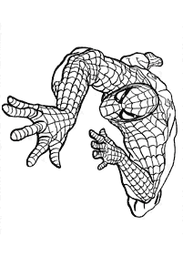 Desenhos do Homem-Aranha para colorir – Página de colorir 89