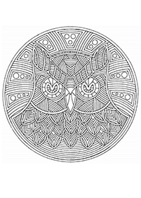 Mandalas de animais para colorir – Página de colorir 5