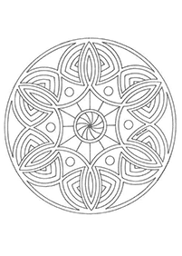 Páginas com mandalas para colorir – Página 13