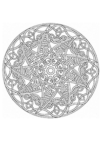 Páginas com mandalas para colorir – Página 5