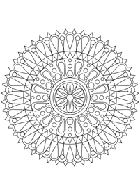 Páginas com mandalas para colorir – Página 59