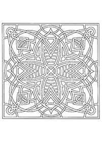 Páginas com mandalas para colorir – Página 75