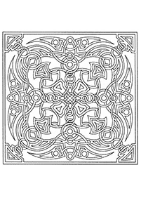 Páginas com mandalas para colorir – Página 77