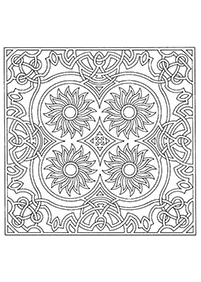 Páginas com mandalas para colorir – Página 79