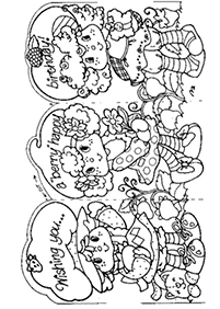 Desenhos da Moranguinho para colorir – Página de colorir 40