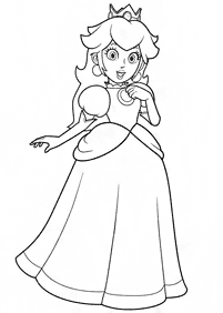 Desenhos para colorir das Princesas – Página de colorir 112