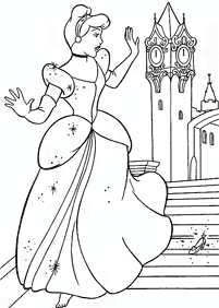 Desenhos para colorir das Princesas – Página de colorir 127