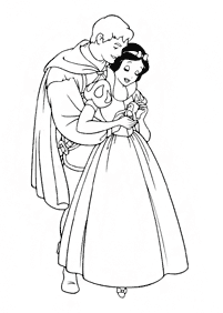 Desenhos para colorir das Princesas – Página de colorir 132