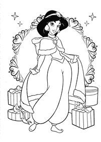 Desenhos para colorir das Princesas – Página de colorir 133