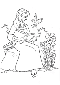 Desenhos para colorir das Princesas – Página de colorir 134