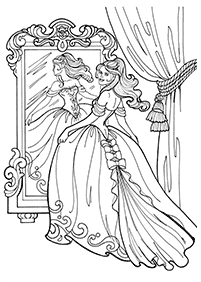 Desenhos para colorir das Princesas – Página de colorir 15