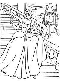 Desenhos para colorir das Princesas – Página de colorir 30