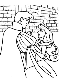 Desenhos para colorir das Princesas – Página de colorir 46