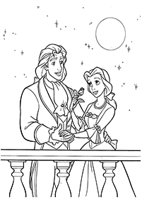 Desenhos para colorir das Princesas – Página de colorir 78