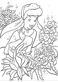 Desenhos para colorir das Princesas – Página de colorir 81