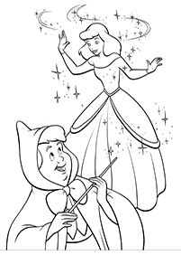 Desenhos para colorir das Princesas – Página de colorir 82