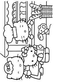 Раскраски с Хэлло Китти - страница 22