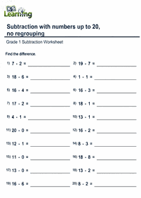 first grade worksheets - worksheet 207