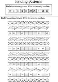 1st Grade & 2nd Grade Worksheets - Page 6