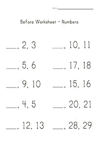 kindergarten worksheets - worksheet 193