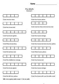 kindergarten worksheets - worksheet 232