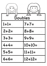 simple addition for kids - worksheet 63