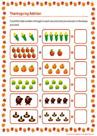simple addition for kids - worksheet 87