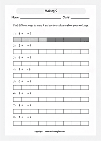 simple addition for kids - worksheet 92