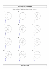 fractions worksheets - worksheet 112
