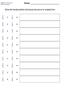 fractions worksheets - worksheet 117