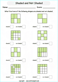 fractions worksheets - worksheet 147