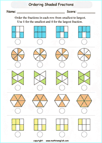 fractions worksheets - worksheet 149