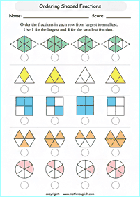 fractions worksheets - worksheet 150