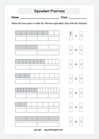 fractions worksheets - worksheet 153