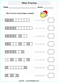 fractions worksheets - worksheet 50