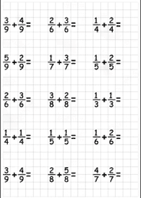 fractions worksheets - worksheet 56