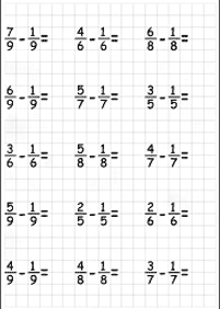 fractions worksheets - worksheet 60