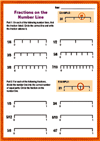 fractions worksheets - worksheet 61