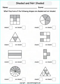 fractions worksheets - worksheet 66