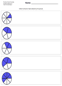 fractions worksheets - worksheet 98