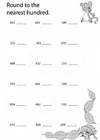 math for kids - worksheet 185